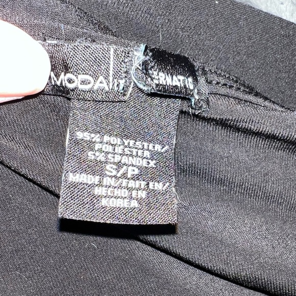 Moda International dress Size S blouson with ruching - Picture 4 of 4